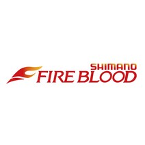 시마노 FIRE BLOOD B 낚시스티커