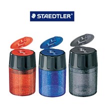 STAEDTLER 스테들러 2홀 연필깎이 5134, 블루, 1개