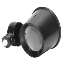 S.fields.inc 아이 루페 돋보기 10 배 LED 라이트 첨부 돋보기 보석 감정 쥬얼리, 상세페이지 참조, 상세페이지 참조