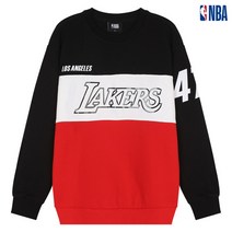 NBA NBA 엔비에이 빠른배송 남여공용 LAL LAKERS 컬러블록 맨투맨 N201TS113P 부천점