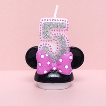 특이한생일초 파스텔초 생일초 케이크초 무지개초 크리 에이 티브 향기로운 생일 결혼식 예술 양초 숫자 만화 불꽃없는 촛불 케이크 어린이 선물 생일 장식, 5