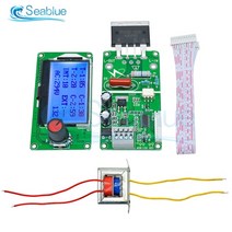 레이저 용접기 전격 방지기 플라즈마 절단기 논 가스 용접 봉40a 100a 디지털 lcd 스폿 더블 듀얼 펄스 인코더 시간 제어 모듈 보드 전자 컨트롤러, 40a 및 ac 220-9v