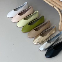 심플리 양가죽 플랫슈즈 11컬러 (1cm)