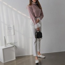 마롱패션 반목레이스블라우스 프릴 블라우스 블랙 그레이