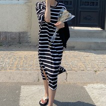 케이에비뉴 스트라이프 원피스