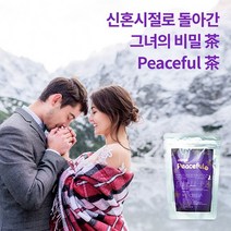 Peaceful Tea 피스풀티 차 15티백 2EA (오디 카모마일 맥문동 산조인 회화나무열매 추출물), 2봉