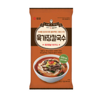 샘표 육개장칼국수, 125g, 80개
