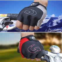 소소한 라이프 자전거 반장갑 짧은 손가락 장갑 산악용 라이딩 젤 쿠션 땀 흡수 통풍 편한 착용감 벨크로 패션 가성비 라이딩 승마 등산, 파랑