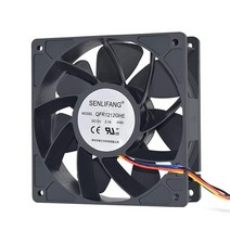 6000RPM의 120mm 팬 S9 L3+ S15 M3 S17 A8+ A9용 Antminer 팬 12V DC 2.1A 냉각 팬 1238 더블 볼 베어링 GPU 냉각 팬 다양, 12V 1Pcs