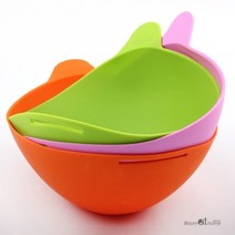 블룸엣홈 실리콘 믹싱볼(색상선택), 01_실리콘 믹싱볼 [핑크]