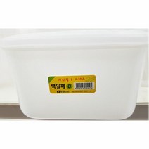 냉장고 정리 용기 백밀폐 3호 수납 2.5L X100개 김치