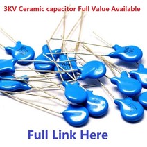 20PCS 3000V 세라믹 커패시터 3KV 5P 10P 15P 20P 22P 27P 30PF 47PF 56PF 100PF 220PF 101 221 1nf 102 2.2nf 222, [10] 3KV 100P(101)  20pcs
