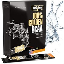 Maxler 100 골든 BCAA 파우더 - 인트라 포스트 운동 회복 음료 근육 촉진 및 순수 성장 6 g 비건 BCAAs 아미노산 60회 제공량 수박, 자연스러운, 0.24온스(15팩)
