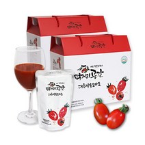 대추방울토마토즙 100% 해썹인증 120ml x 50포