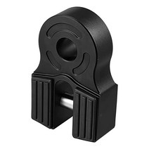 ACROPIX 자동차 범퍼 걸쇠 장착 브래킷 견인 윈치 유니버설 블랙 1개