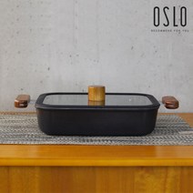 오슬로 에코라믹 IH 사각전골냄비 28cm