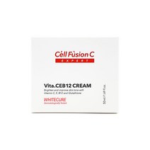 셀퓨전씨 엑스퍼트 화이트큐어 비타셉12 크림 50ml - 마스크팩 2매 증정 CellFusion C VITA CEB12 CREAM