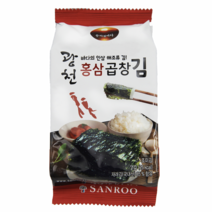 산루 광천 홍삼김 도시락김 7g x 36개 바삭한 식감에 맛과 영양을 듬뿍, 상세페이지 참조, 상세페이지 참조