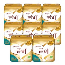 금비 프리미엄 와이드 매직 성인기저귀 특대형, 10매입, 8팩