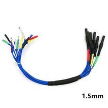 Hantek-HT306 자동차 오실로스코프 6 채널 4 가지 다기능 리드 범용 케이블 진단, [02] 1.5mm Blue, 02 1.5mm Blue