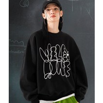 TWN 웰던 맨투맨 블랙 STMT3466 Welldone Sweat Shirts Black