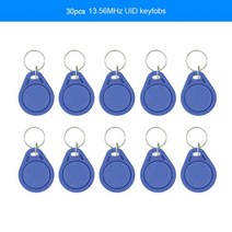 rf카드복사 rfid복사기 Rfid 스마트 카드 리더기 복사기 복사기 쓰기 가능 복사 usb s50 13.56mhz isoiec18092 nfc acr122u dropship, 열쇠 고리 30개