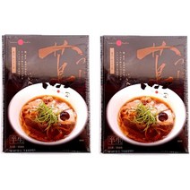 일본직구 라면 미슐랭 가이드 1스타 라면 일본식 소바 츠타 3인분(면 3x90g 스프 3x47g)x2박스, 수량, 상세참조