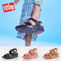 [런칭가159 000원] 핏플랍 리얼 레더버클 샌들