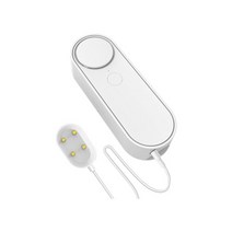 누수탐지기 누수감지 센서 보일러 화장실 corui wifi 물 감지기 누출 알람 누출 감지기 소리 tuyasmart 스마트 라이프 앱 홍수 경보 오버플로, 하얀