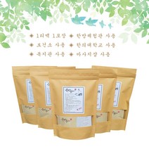 휴족나라 한방족욕제 쑥 생강 족욕제 입욕제, 70팩