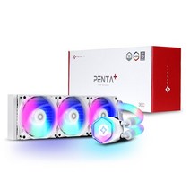 이엠텍 레드빗 360 ARGB XT PENTA+ (화이트), LS-360-ARGB-WHITE-R