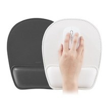 엑토 팜레스트 손목 보호 받침 마우스패드 MP-55, 블랙, 1개