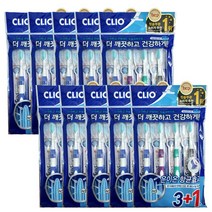 크리오 센스프로그레스R 항균이중미세모 칫솔 4입 x 10팩(총40개입), 세트