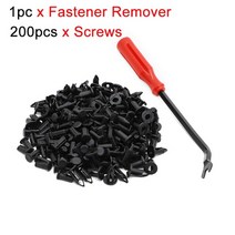 atv부품 4륜바이크부품 폴라리스 레인저스 rzr 스포츠맨 프레데터 스크램블러 트레일 보스 용 8mm 플라스틱 펜더 클립 바디 리벳 패스너 제거 도구 utv, 하얀