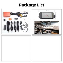 어라운드뷰 후방 사이드 카메라 5D 360 시스템 자동차 서라운드 뷰 DVR 버드 파노라마 나노 코팅 -안개 비-, 03 Package 3