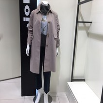 요하넥스 (무료배송)@@봄 스탠 카라 트렌치 코트@@ Z0A3Y100