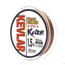 카제 케브라 민물 목줄 다이니마 원사 10m / 0.8호 1호 1.5호 2호 2.5호 3호 4호 5호