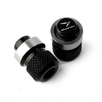 혼다 CB750 CB 750 호넷 용 알루미늄 킥 스탠드 풋 사이드 확대기 패드 휠 타이어 밸브 캡 바이크 오토바이 액세서리, [05] Grey 1