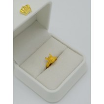 토끼띠 반돈 돌반지 백일반지 모음 : 종로 순금 아기반지 1.875g
