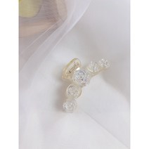 그레이스샵 [나연한복비녀] 장미 헤어핀 집게핀7cm 헤어핀