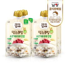 아이꼬야 맘스쿠킹 이유식 100g, 쇠고기와 두부, 4개