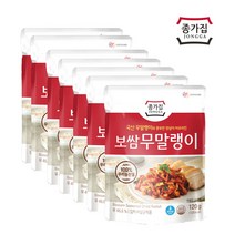 [종가집] 보쌈 무말랭이 120g | 국산 밑반찬 무말랭이무침, 7개