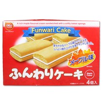 델리 메이플 플레이버 케이크 72g, 60개