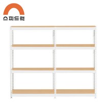 스피드랙 조립식 창고 대형 앵글 철제선반 1700 x 400 x 1650 4단, A형 1100+600, 화이트