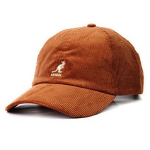 캉골 모자 볼캡 코듀로이 K5206 브라운, One Size