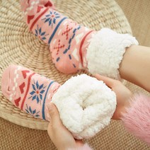 도톰이 양털 롱 융털 수면양말 보온양말 수족냉증