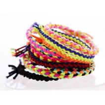 대용량 헤어끈 악세사리 꽈배기끈 머리끈 고무밴드