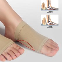 발바닥 발아치패드 족저근막염패드 평발아치밴드 1쌍