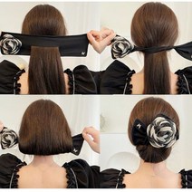 HAIR BAND 플라워 올림머리 와이어 당고밴드 헤어밴드