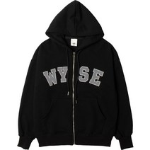 WYSE 컬리지 후드집업 Ver2 블랙